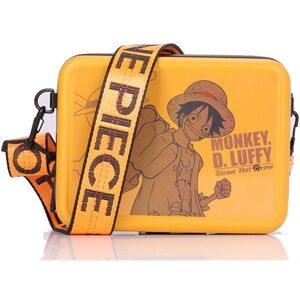 Yellow ONE PIECE Anime Crossbody Bag